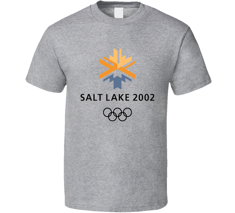 Salt Lake City 2002 Winter Olympics Logo T Shirt Salt Lake City 2002 Winter Olympics Logo T Shirt