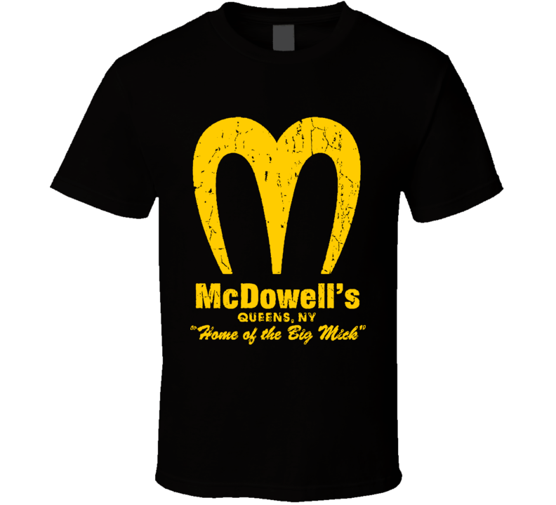 Mcdowell's Logo Restaurant Coming To America T Shirt Mcdowell's Logo Restaurant Coming To America T Shirt
