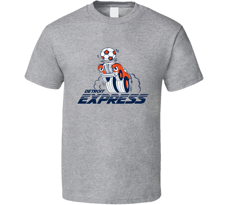 Detroit Express Nasl Retro Soccer Team T Shirt Detroit Express Nasl Retro Soccer Team T Shirt