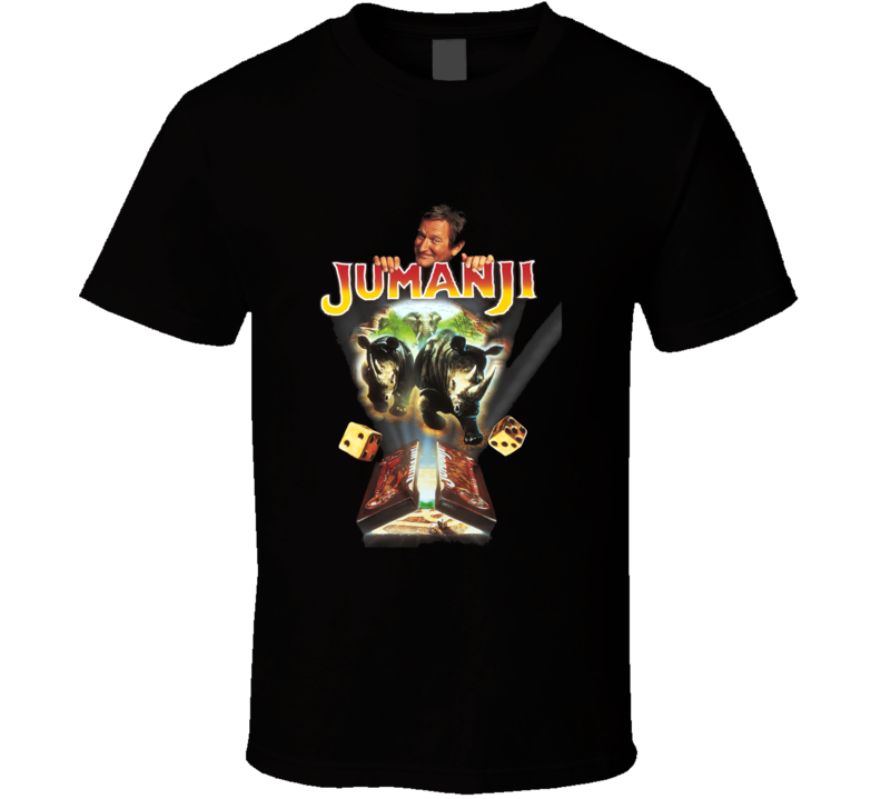 Jumanji Robin Williams Retro Adventure Movie T Shirt Jumanji Robin Williams Retro Adventure Movie T Shirt