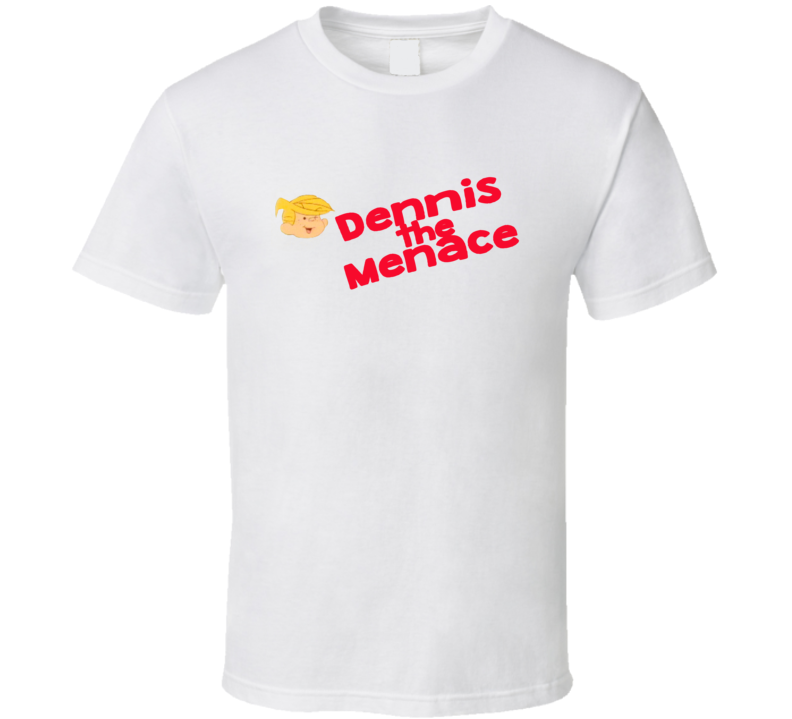 Dennis The Menace 80's Cartoon T Shirt Dennis The Menace 80's Cartoon T Shirt