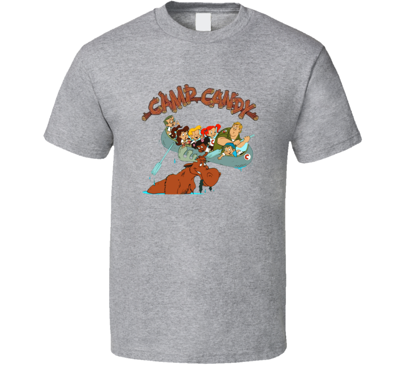 Camp Candy John Candy Retro Cartoon T Shirt Camp Candy John Candy Retro Cartoon T Shirt