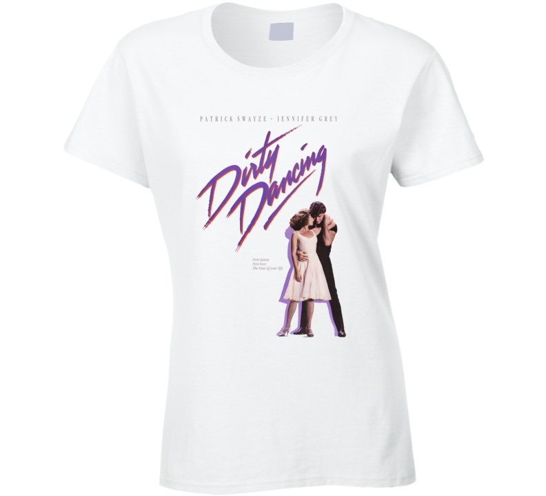 Dirty Dancing Romance 80's Movie Ladies T Shirt Dirty Dancing Romance 80's Movie Ladies T Shirt