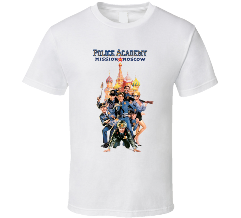 Police Academy 3 80's Retro Funny Movie T Shirt Police Academy 3 80's Retro Funny Movie T Shirt