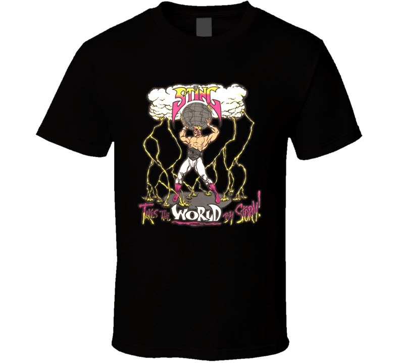 Sting Wrestling Superstar Wcw Retro Wrestling T Shirt Sting Wrestling Superstar Wcw Retro Wrestling T Shirt
