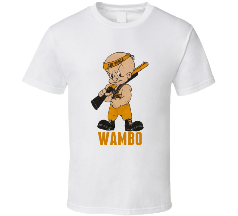 Elmer Fudd Wambo Rambo Parody Funny Cartoon T Shirt Elmer Fudd Wambo Rambo Parody Funny Cartoon T Shirt