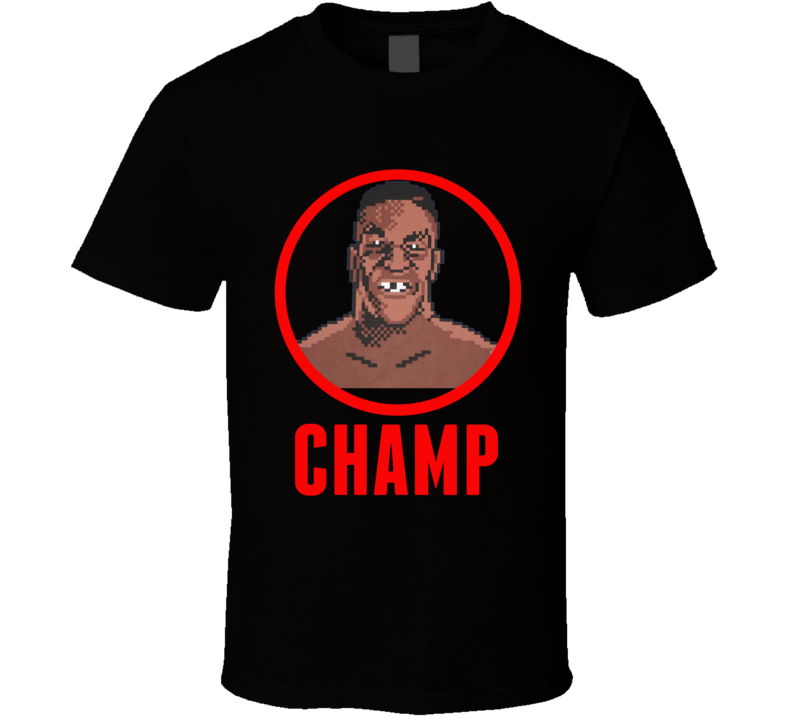 Mike Tyson's Punch Out The Champ 8 Bit T Shirt Mike Tyson's Punch Out The Champ 8 Bit T Shirt