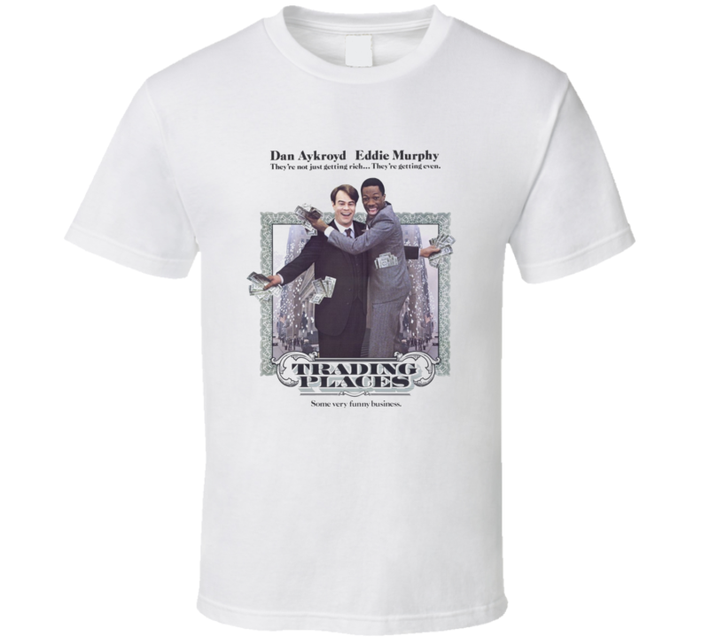 Trading Places Eddie Murphy Funny Retro 80's Movie T Shirt Trading Places Eddie Murphy Funny Retro 80's Movie T Shirt