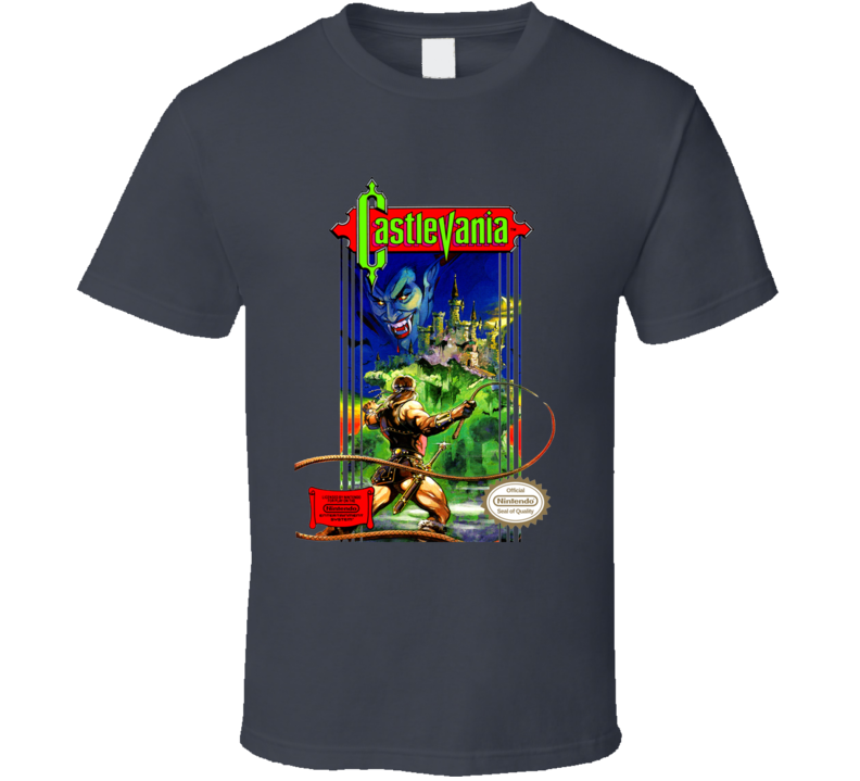 Castlevania Dark Grey T Shirt Castlevania Dark Grey T Shirt