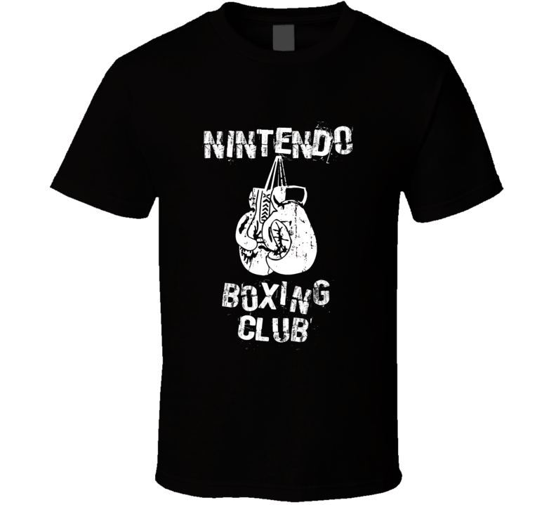 Nintendo Boxing Club Funny Video Game T Shirt Nintendo Boxing Club Funny Video Game T Shirt