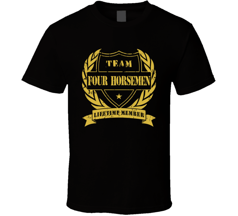 Four Horsemen Wcw Team Lifetime Member Wrestling T Shirt Four Horsemen Wcw Team Lifetime Member Wrestling T Shirt