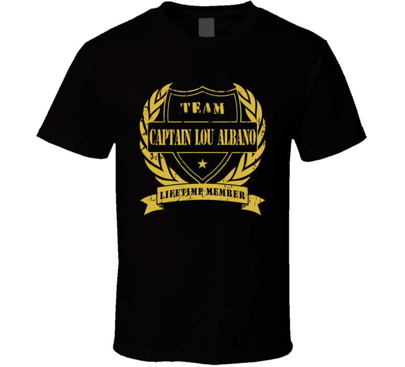 Captain Lou Albano Team Lifetime Member Wrestling T Shirt Captain Lou Albano Team Lifetime Member Wrestling T Shirt