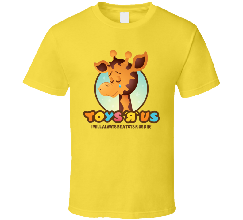 Toys R Us Giraffe Kids Toys Yellow T Shirt Toys R Us Giraffe Kids Toys Yellow T Shirt