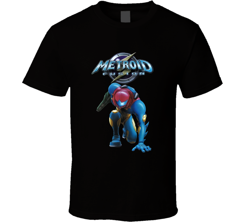Metroid Fusion Retro Video Game T Shirt Metroid Fusion Retro Video Game T Shirt