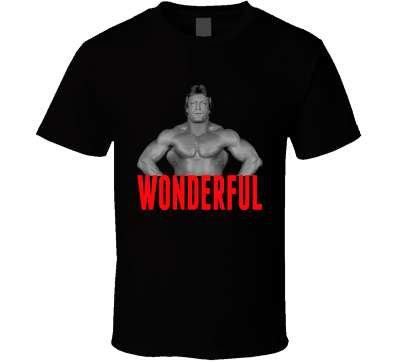 Mr. Wonderful Paul Orndorff Wrestling Legend T Shirt Mr. Wonderful Paul Orndorff Wrestling Legend T Shirt