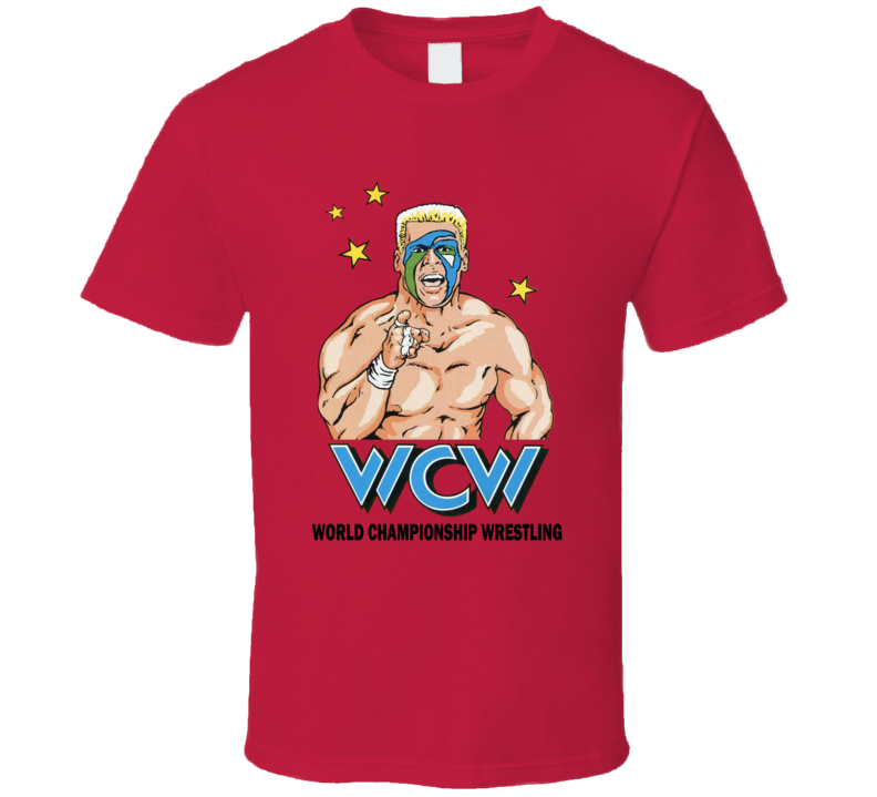 Wcw Sting Retro Wrestling Legend Red T Shirt Wcw Sting Retro Wrestling Legend Red T Shirt