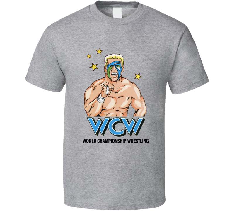 Wcw Sting Retro Wrestling Legend Grey T Shirt Wcw Sting Retro Wrestling Legend Grey T Shirt