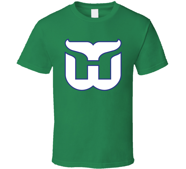 Hartford Whalers Classic Retro Logo T Shirt Hartford Whalers Classic Retro Logo T Shirt