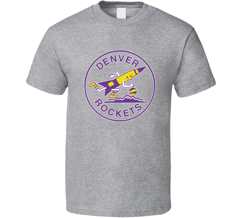Denver Rockets Aba Retro Basketball T Shirt Denver Rockets Aba Retro Basketball T Shirt
