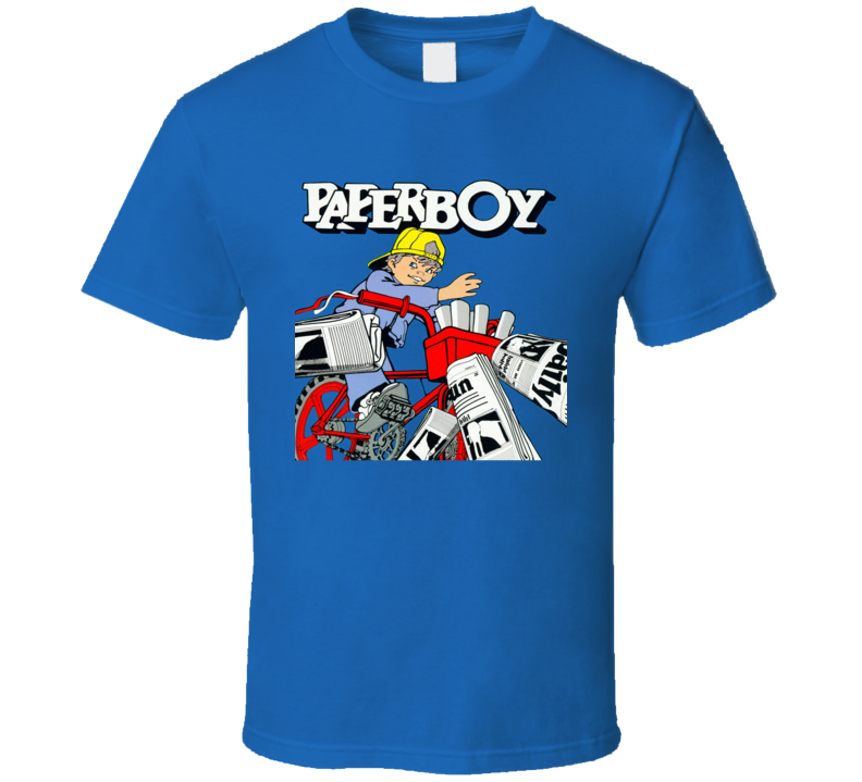 Paperboy Nes Classic Retro Video Game T Shirt Paperboy Nes Classic Retro Video Game T Shirt