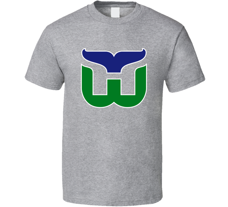 Hartford Whalers Retro Hockey Old School T Shirt Hartford Whalers Retro Hockey Old School T Shirt
