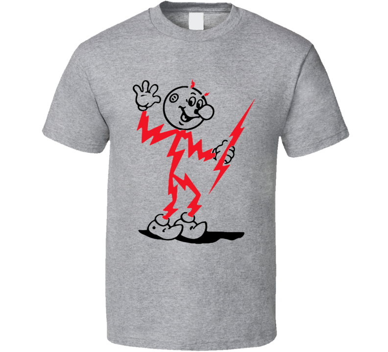 Reddy Kilowatt Electrical Mascot Retro T Shirt Reddy Kilowatt Electrical Mascot Retro T Shirt