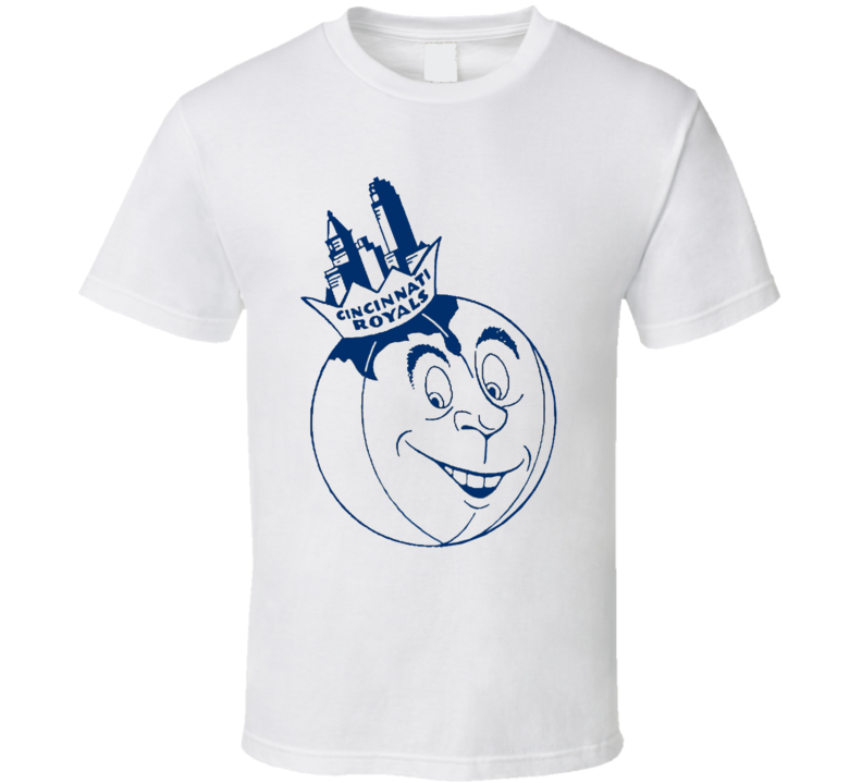 Cincinnati Royals Retro Basketball Old School T Shirt Cincinnati Royals Retro Basketball Old School T Shirt