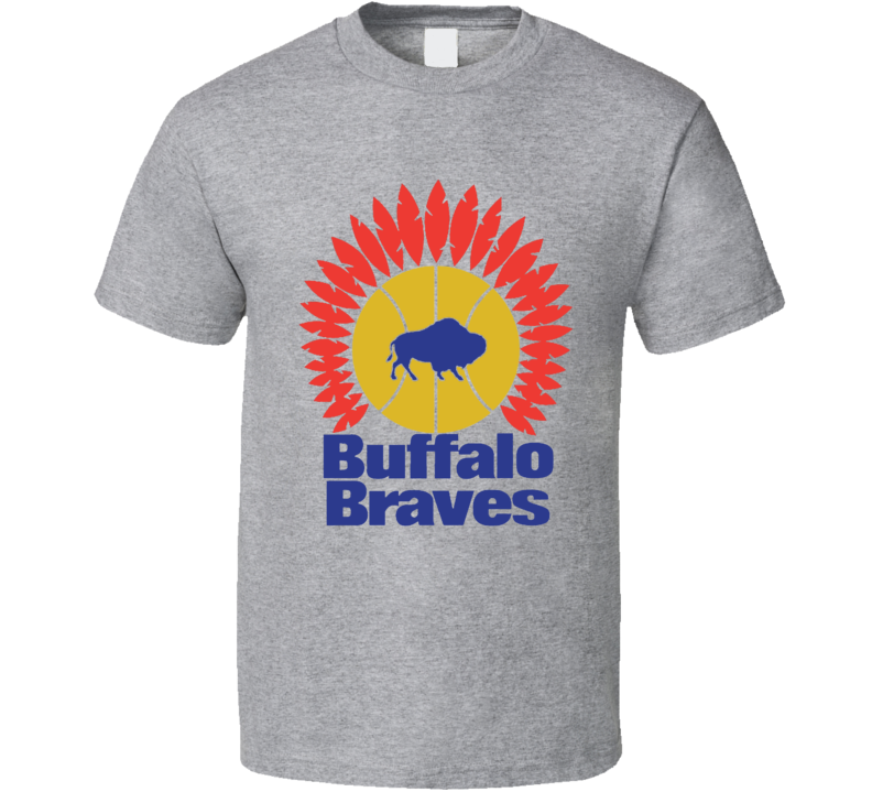 Buffalo Braves Original Logo Basketball T Shirt Buffalo Braves Original Logo Basketball T Shirt