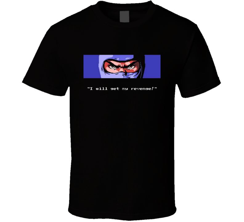 Ninja Gaiden Ryu Nes Video Game T Shirt Ninja Gaiden Ryu Nes Video Game T Shirt