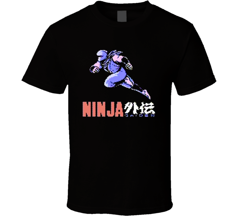 Ninja Gaiden Nes Screenshot Video Game T Shirt Ninja Gaiden Nes Screenshot Video Game T Shirt