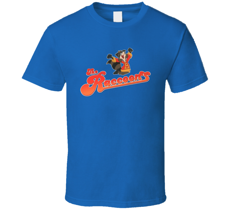 The Raccoons 80's Retro Cartoon T Shirt The Raccoons 80's Retro Cartoon T Shirt