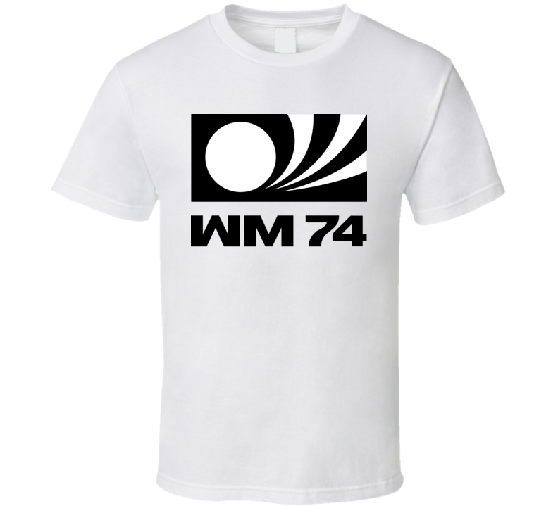 World Cup 1974 West Germany Host Logo Soccer T Shirt World Cup 1974 West Germany Host Logo Soccer T Shirt