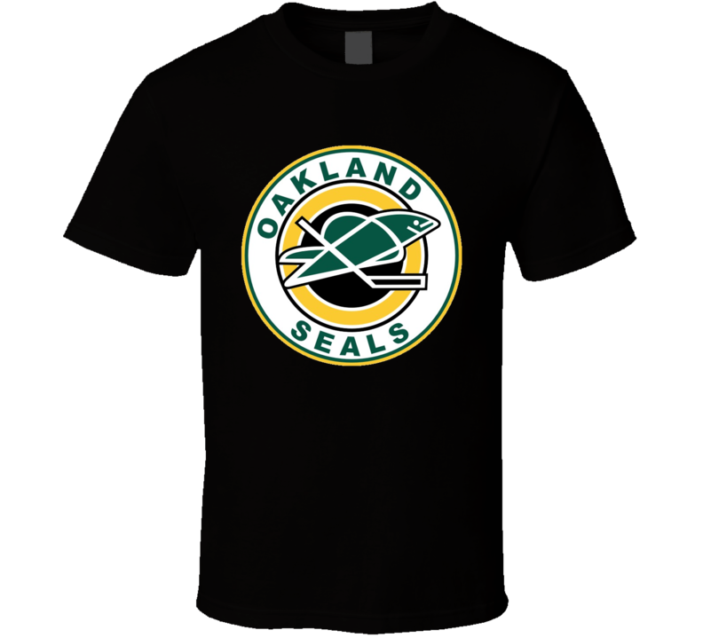 Oakland Seals Retro Old School Hockey T Shirt Oakland Seals Retro Old School Hockey T Shirt