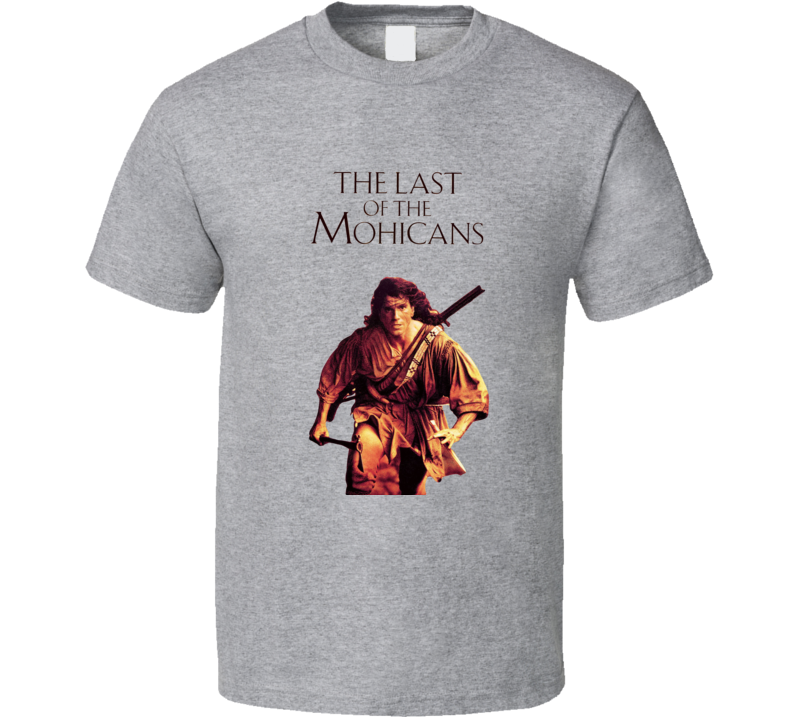 The Last Of The Mohicans Retro Movie T Shirt The Last Of The Mohicans Retro Movie T Shirt