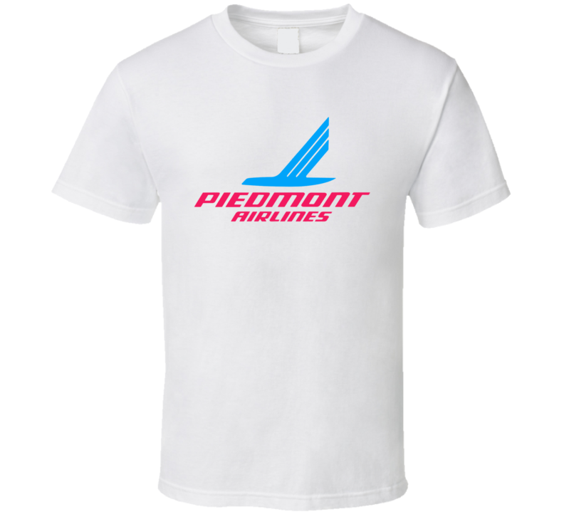 Piedmont Airlines Retro Defunct Airline T Shirt Piedmont Airlines Retro Defunct Airline T Shirt