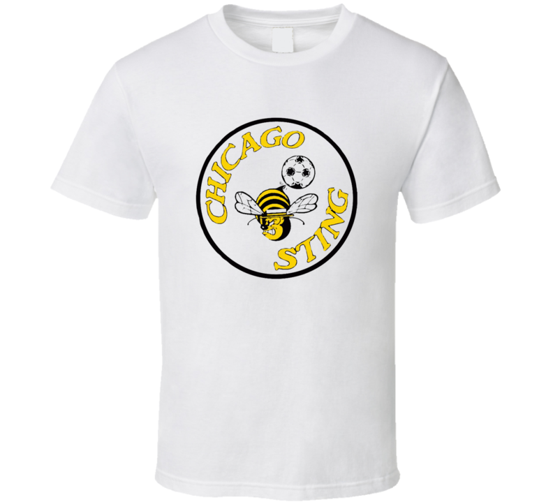 Chicago Sting Nasl Retro 80's Soccer T Shirt Chicago Sting Nasl Retro 80's Soccer T Shirt