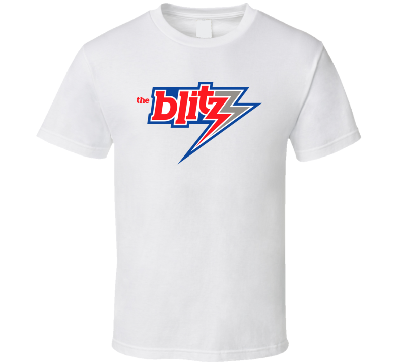 Chicago Blitz Retro Usfl 80's Football T Shirt Chicago Blitz Retro Usfl 80's Football T Shirt