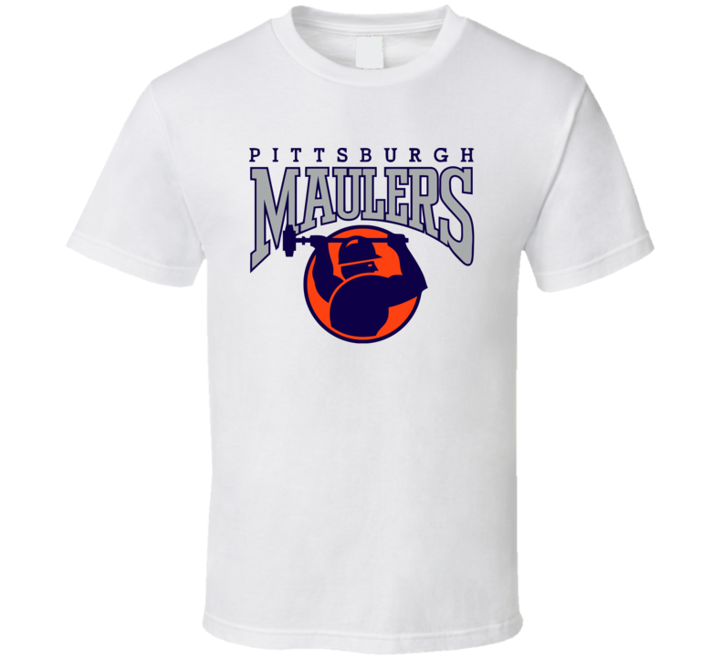Pittsburgh Maulers Retro Usfl 80's Football T Shirt Pittsburgh Maulers Retro Usfl 80's Football T Shirt