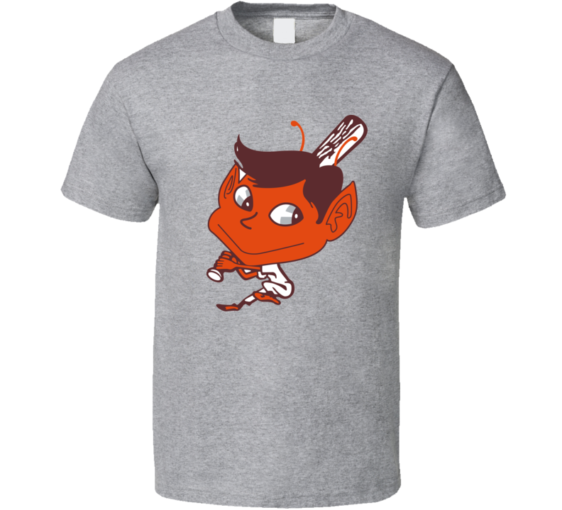 St.louis Browns Retro Mascot Baseball Tshirt St.louis Browns Retro Mascot Baseball Tshirt