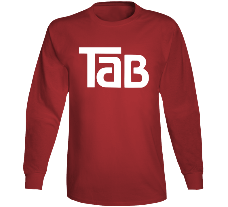 Tab Cola Retro Drink Soda Pop Long Sleeve T Shirt Tab Cola Retro Drink Soda Pop Long Sleeve T Shirt