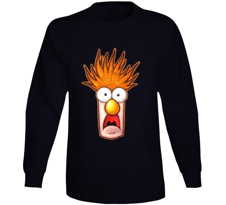 Beaker The Muppets Long Sleeve T Shirt Beaker The Muppets Long Sleeve T Shirt