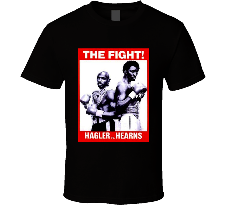 Marvin Hagler Vs Tommy Hearns Retro 80's Boxing Fight T Shirt Marvin Hagler Vs Tommy Hearns Retro 80's Boxing Fight T Shirt