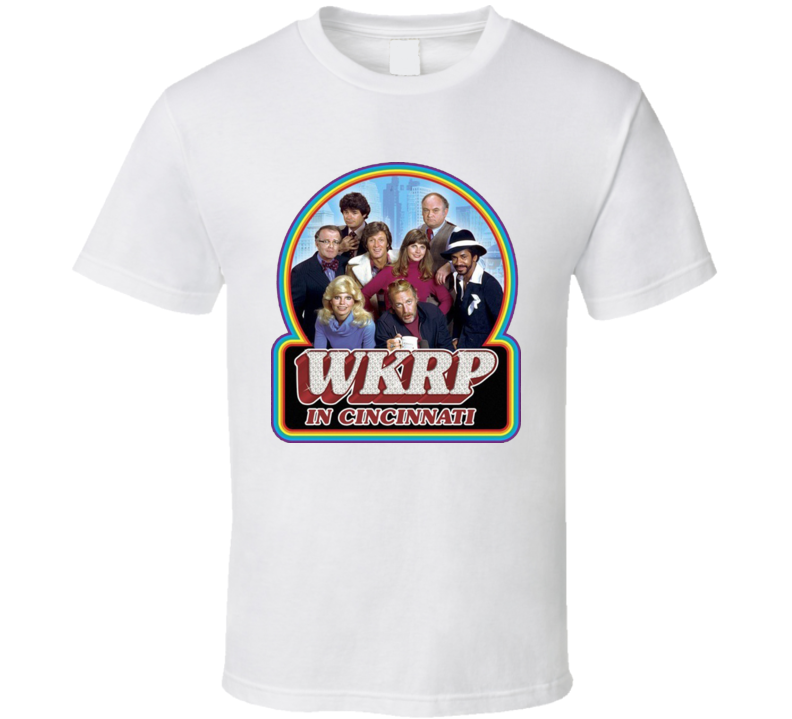 Wkrp In Cincinnati Retro 80's Tv Show Cool T Shirt Wkrp In Cincinnati Retro 80's Tv Show Cool T Shirt