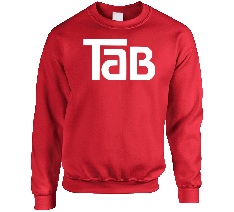 Tab Cola Retro Soft Drink Crewneck Sweatshirt T Shirt Tab Cola Retro Soft Drink Crewneck Sweatshirt T Shirt