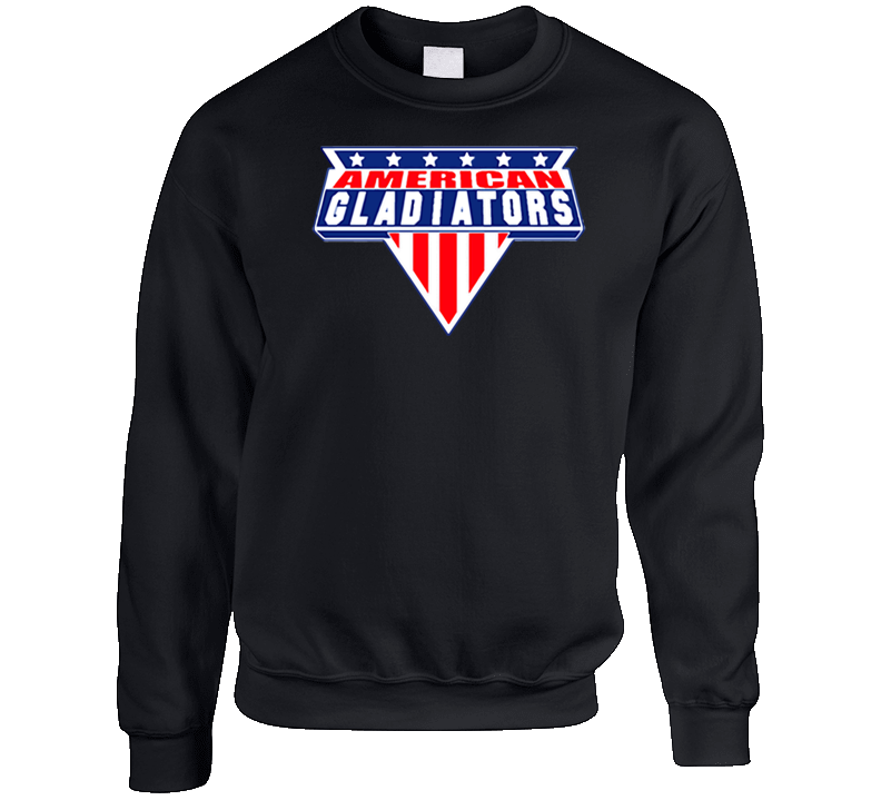 American Gladiators Retro Game Show Crewneck Sweatshirt T Shirt American Gladiators Retro Game Show Crewneck Sweatshirt T Shirt