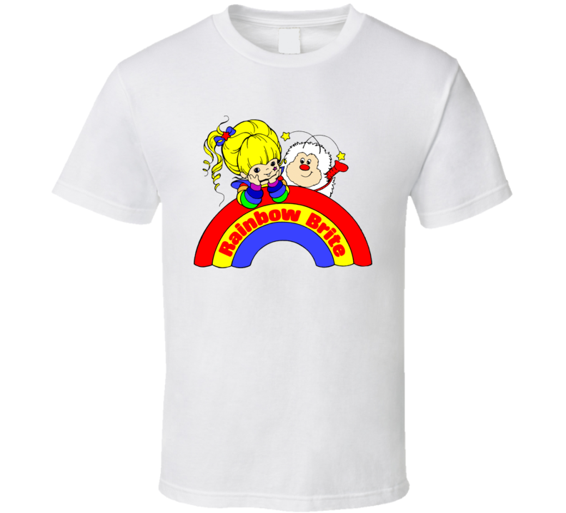 Rainbow Brite Kids Retro Cartoon T Shirt Rainbow Brite Kids Retro Cartoon T Shirt