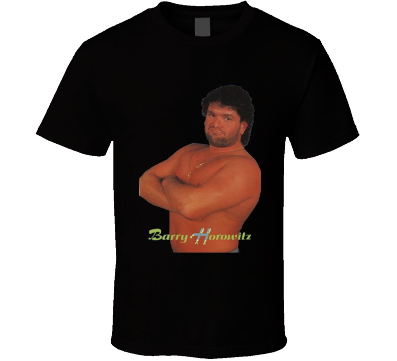 Barry Horowitz Retro Wrestling T Shirt Barry Horowitz Retro Wrestling T Shirt