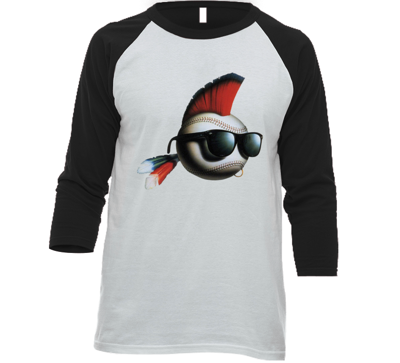 Major League Baseball Movie Baseball Raglan T Shirt Major League Baseball Movie Baseball Raglan T Shirt