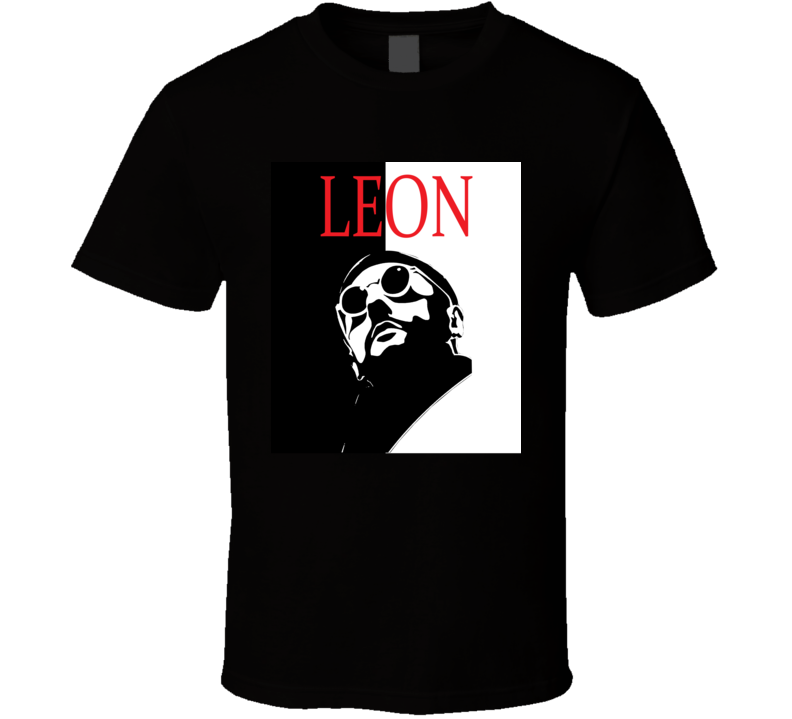Leon The Professional Scarface Style Retro Movie T Shirt T Shirt Leon The Professional Scarface Style Retro Movie T Shirt T Shirt