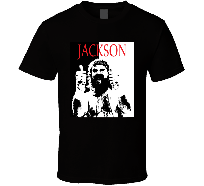 Bloodsport Ray Jackson Scarface Style Retro 80's Movie T Shirt T Shirt Bloodsport Ray Jackson Scarface Style Retro 80's Movie T Shirt T Shirt